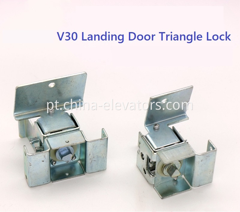 V30 Triângulo da porta de pouso trava para elevadores Schindler 3300 V30 Landing Door Triangle Lock for Schindler 3300 Elevators